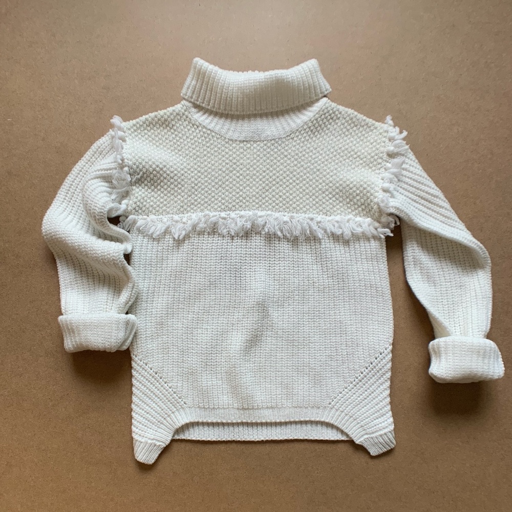 White Dex sweater
